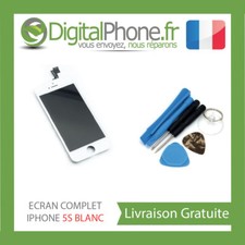 VITRE TACTILE + ECRAN LCD RETINA POUR IPHONE 5S BLANC + OUTILS TVA TOP QUALITY