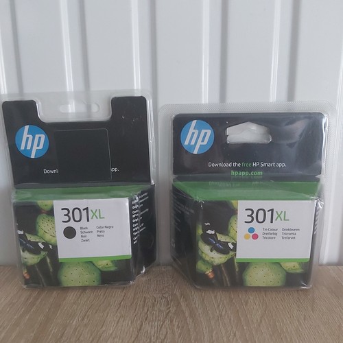 Lot deux cartouches encre - cartouches, hp
