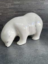 Ours céramique craquelée - craquelée, art