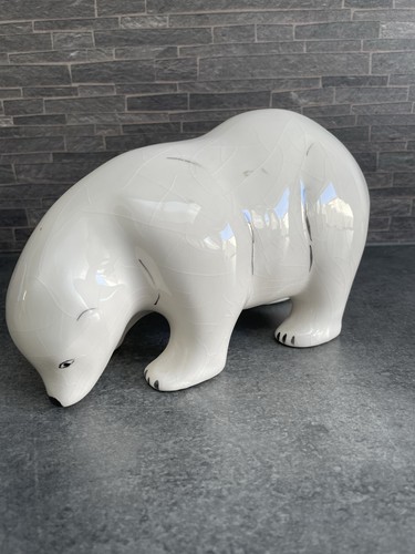 Ours céramique craquelée art - céramique,
