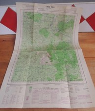 INDOCHINE CARTE CHEO REO EST 1953 48CM X 67,5CM