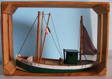 BATEAU MINIATURE "Jeanette" Captain Peters