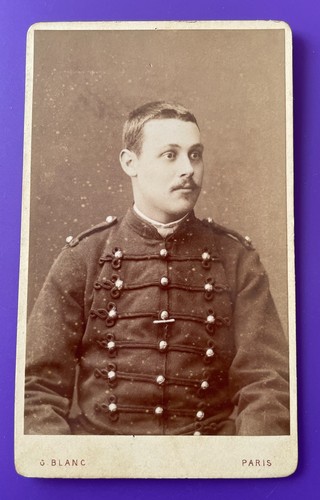 Photo cdv 1886 blanc paris - 1886,