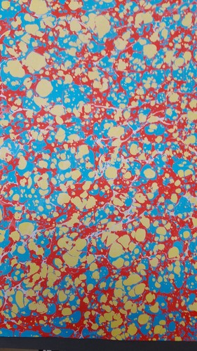 Papier marbré cuve - papier, de
