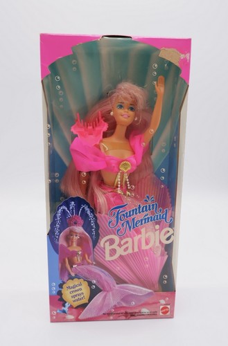 Barbie 1993 fountain - fountain, mermaid