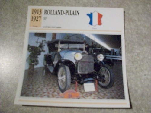 Carte fiche rolland - carte,