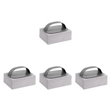 4 blocs nettoyants pour grilles de piscine, barbecues et surfaces en