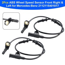2x ABS Wheel Speed Sensor Front Right & Left Pour Mercedes-Benz 2112115401817'