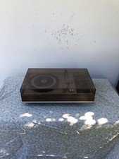 Platine Vinyle Philips Vintage Placage Bois Alu 