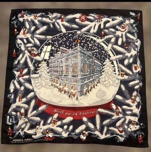 Foulard hermès noel 24 - hermès,