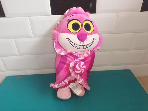 Peluche chat cheshire alice - le,