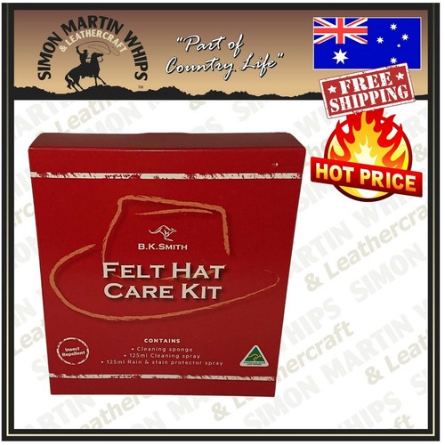 Smith felt hat care - bk,