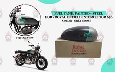 Réservoir de carburant peint