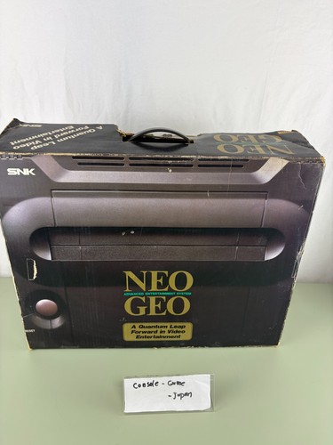 Neo geo aes console box - aes, snk