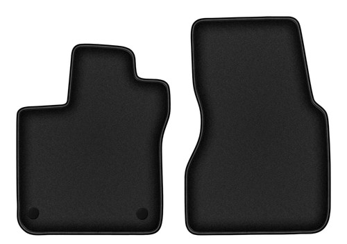 Tapis avant velours noirs