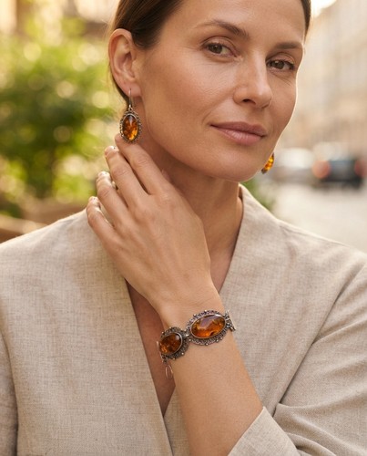 Ancien bracelet boucles - bracelet, et