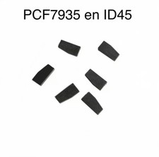 1 Transpondeur Vierge Id45 Pcf7935 Pcf7935as Peugeot 206 1998-2001