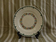 plat rond faïencerie de longwy,service "pomone"