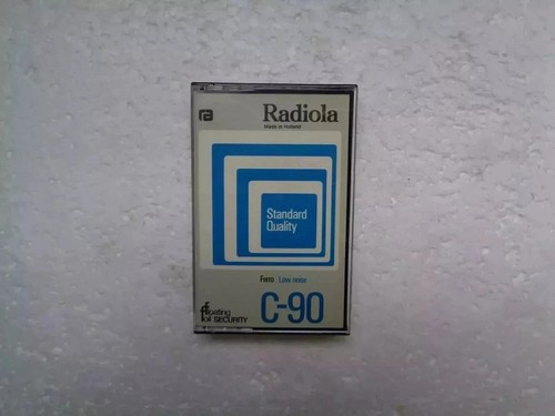 Cassette audio vierge radiola - vierge,
