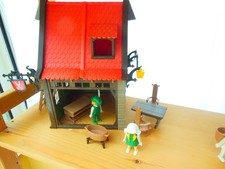 Set PLAYMOBIL : N°3440 Atelier tailleur moyen age