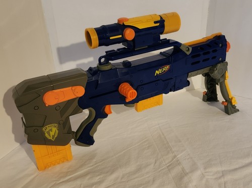 Nerf strike blue longshot - nerf, n-strike
