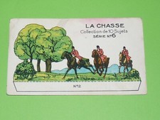 CHROMO DECOUPAGE 1932 CHOCOLAT