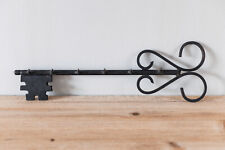 Porte Clé Mural en Forme de Clé en Fer Forgé Vintage