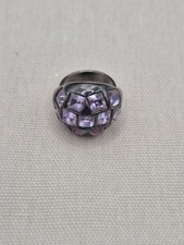 Bague vintage argentée