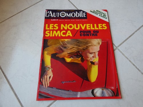 Magazine automobile 285 1970 - magazine,