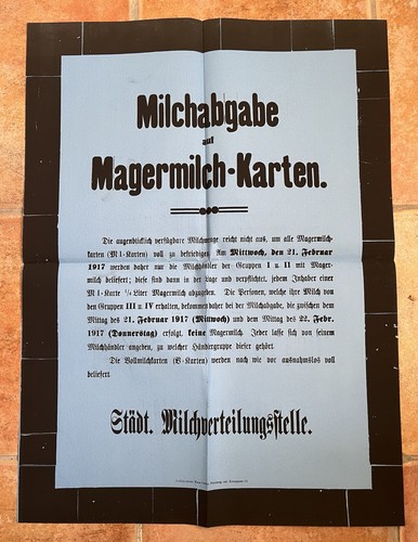 Allemagne rare affiche - rare,