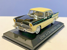 VOITURE SIMCA CHAMBORD 1958 BI-TON  1/43 IXO ALTAYA NOS CHERES VOITURES D'ANTAN