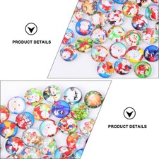  100pcs beau temps autocollants en verre de pierres précieuses autocollants en