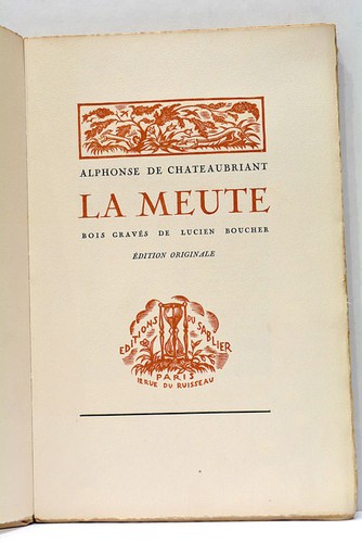 Livre ancien chateaubriant - livre,