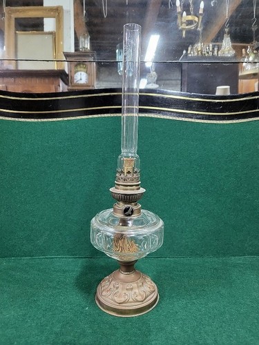 Lampe petrole verre - a,