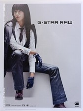Women Fashion High heels Handbag Shoes Long Legs Print Ad G-STAR RAW .