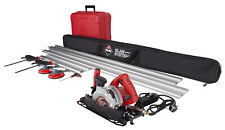 Scie Circulaire À Diamant Rubi SET TC 125 G2 Avec Rails De Guidage G2