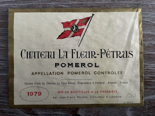 étiquette château fleur - la,