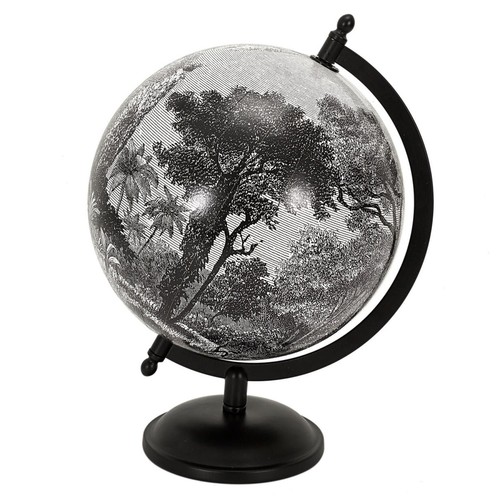 Globe terrestre black forest - terrestre, "black