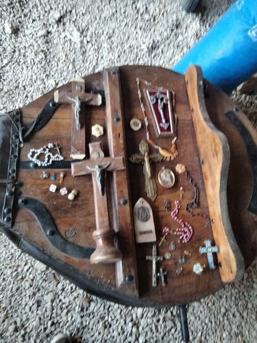 Lot objets catholique - objets,
