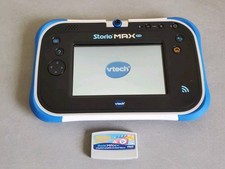 VTech Storio Max 2.0 Tablette Éducative Enfant Réinitialisée TBE Blanc Bleu