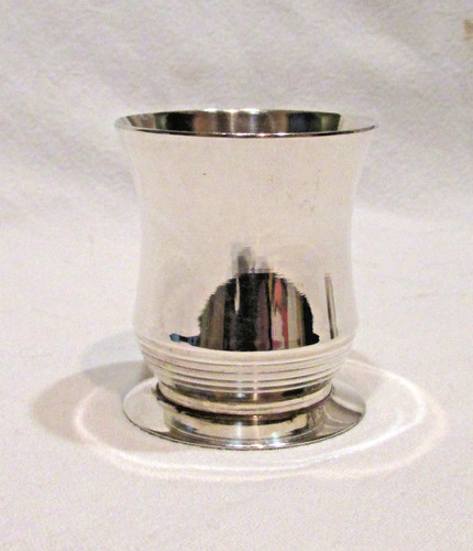 Coquetier metal argente - ,