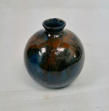 vase boule céramique poterie savoie sispa art déco 1930 art populaire