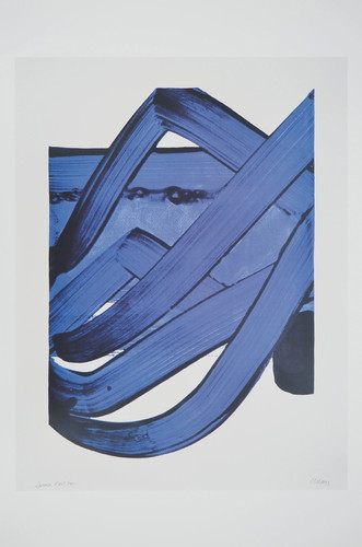 Pierre soulages sérigraphie - :,