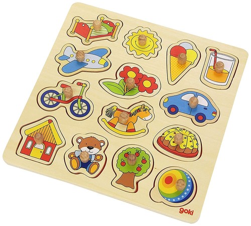 Goki 57576 lift out puzzle - out,