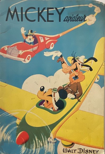 Mickey aviateur walt disney - ,