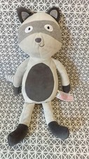 Peluche doudou  raton laveur