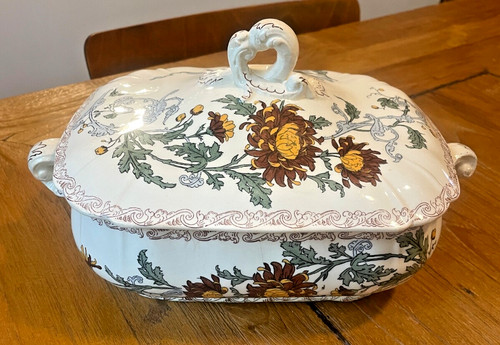 Petite soupière xixe gien - petite,