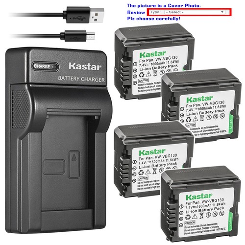 Kastar battery slim charger - battery,