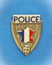 1 PIN'S / INSIGNE POLICE NATIONALE RÉPUBLIQUE FRANÇAISE. FOURNIER . A VIS DOUBLE