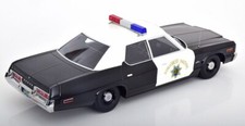 Voiture Miniature DODGE MONACO POLICE PURSUIT California Highway Patrol 1/18